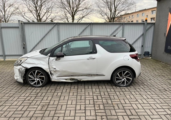 Citroen DS3 cena 15500 przebieg: 124423, rok produkcji 2016 z Ozorków małe 154